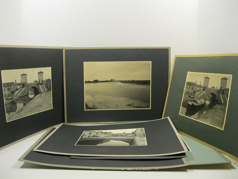 Comacchio, 16 luglio 1956, 9 fotografie originali